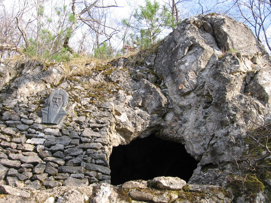 The cave of St. John of Rila