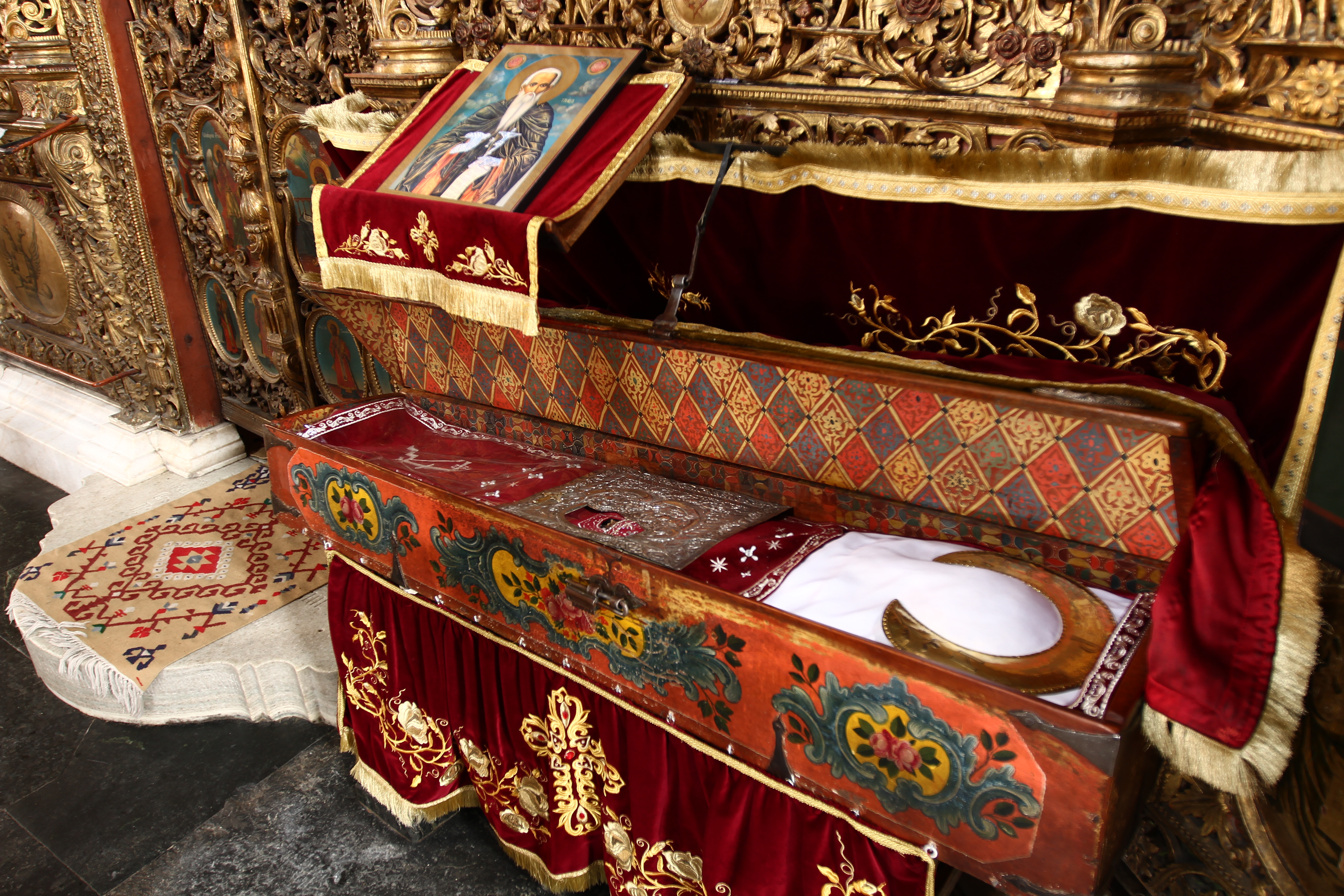 Rila Monastery - p.9 - The Relics of Saint Ioan