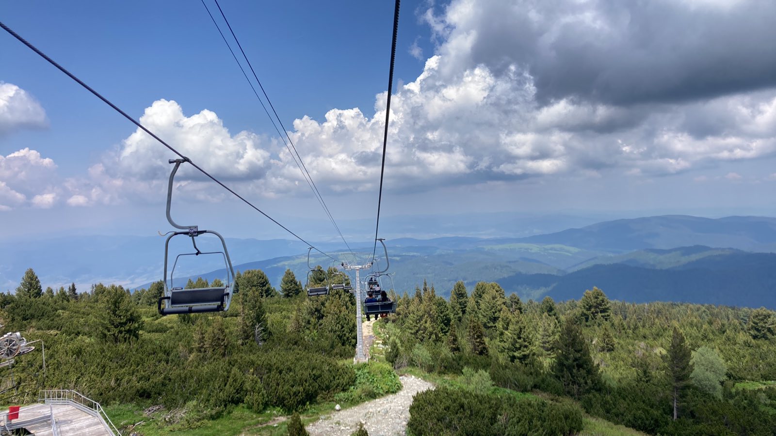 The ski lift to the Seven Rila Lakes